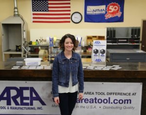 Ashleigh Wehrle, President of Area Tool & Manufacturing