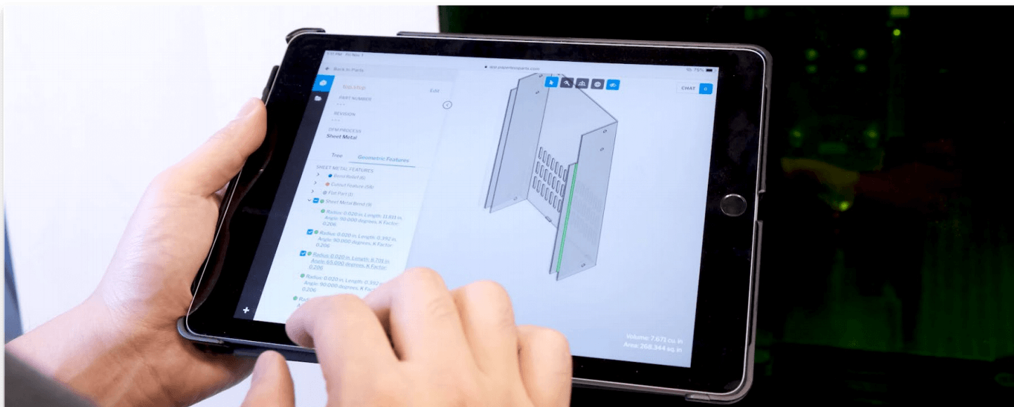 Paperless Parts Platform