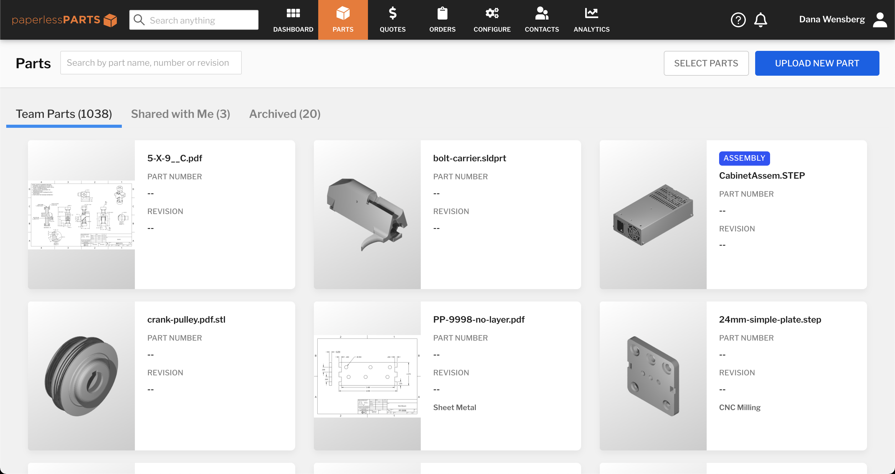 Secure File Storage, Viewing, and Sharing in Paperless Parts
