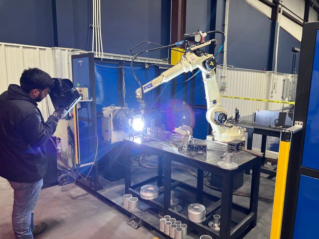 Ameritex automates their shop floor with this welding robot