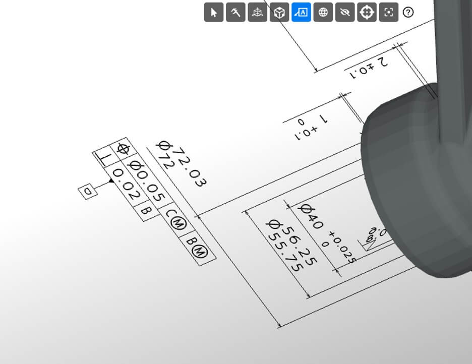 PMI on Model-Based Definition File