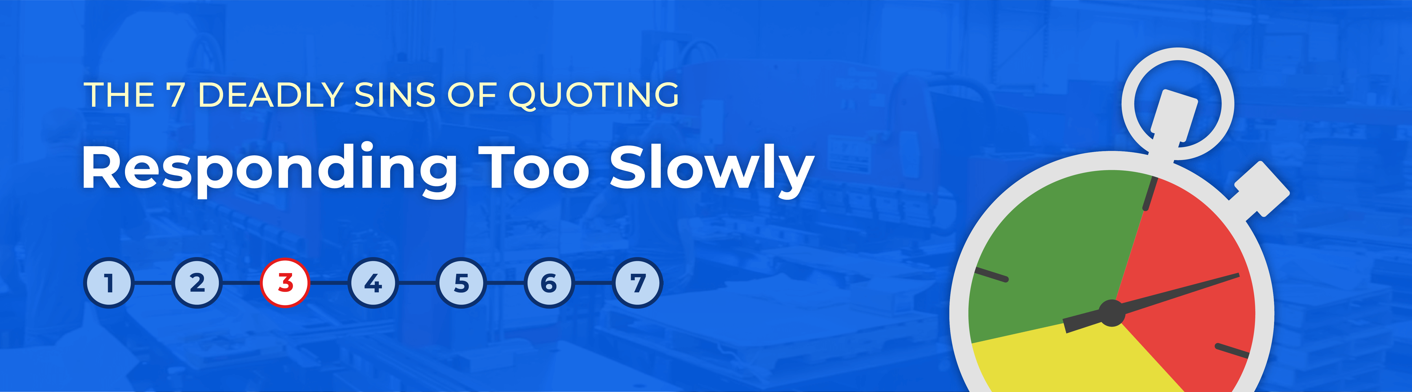 Responding Too Slowly: The Third Deadly Sin of Quoting for Job Shops