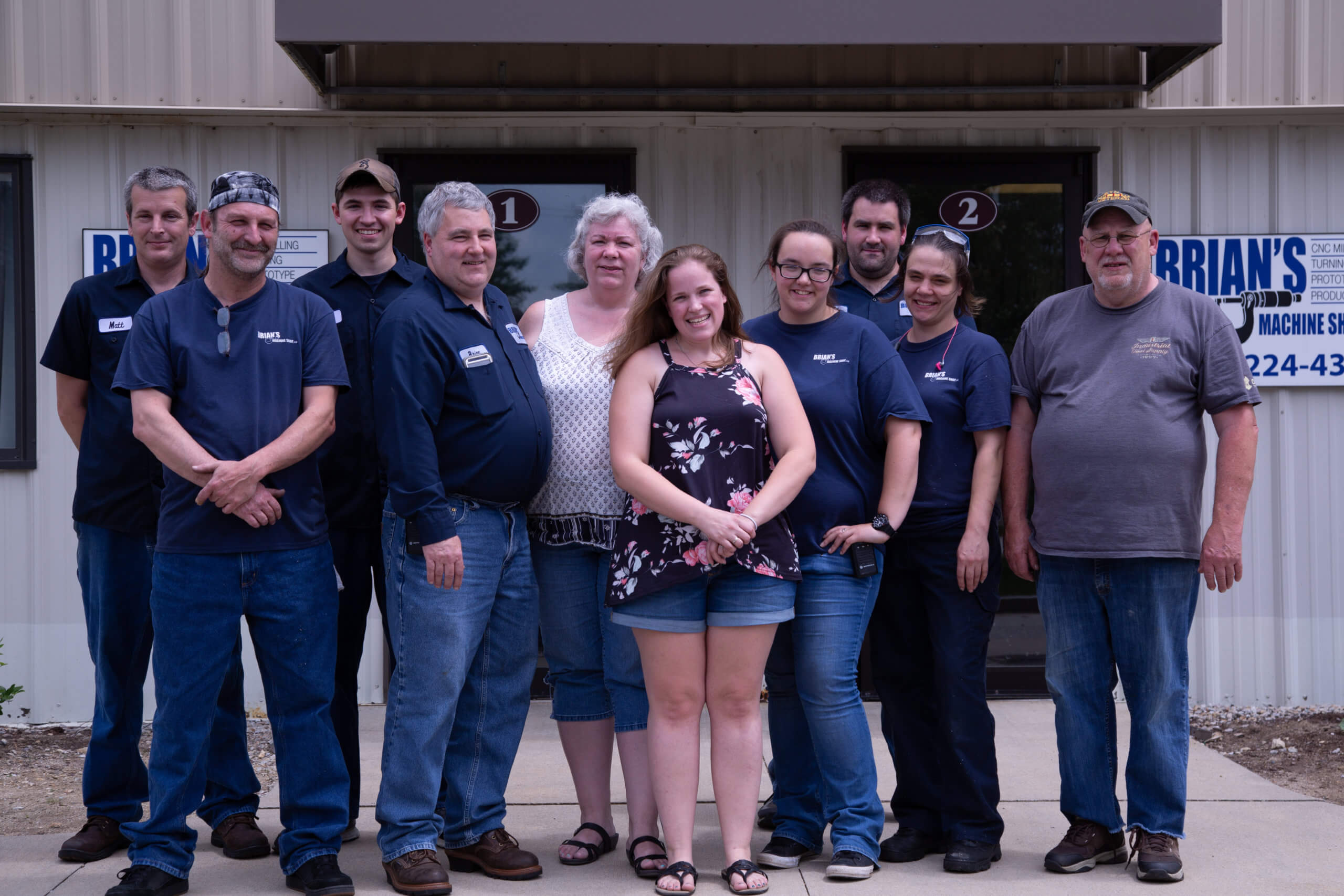 Brian's Machine Shop - Team Photo