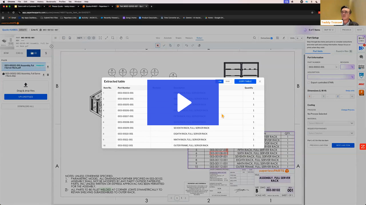 Customer Demo: Precision Cut Industries