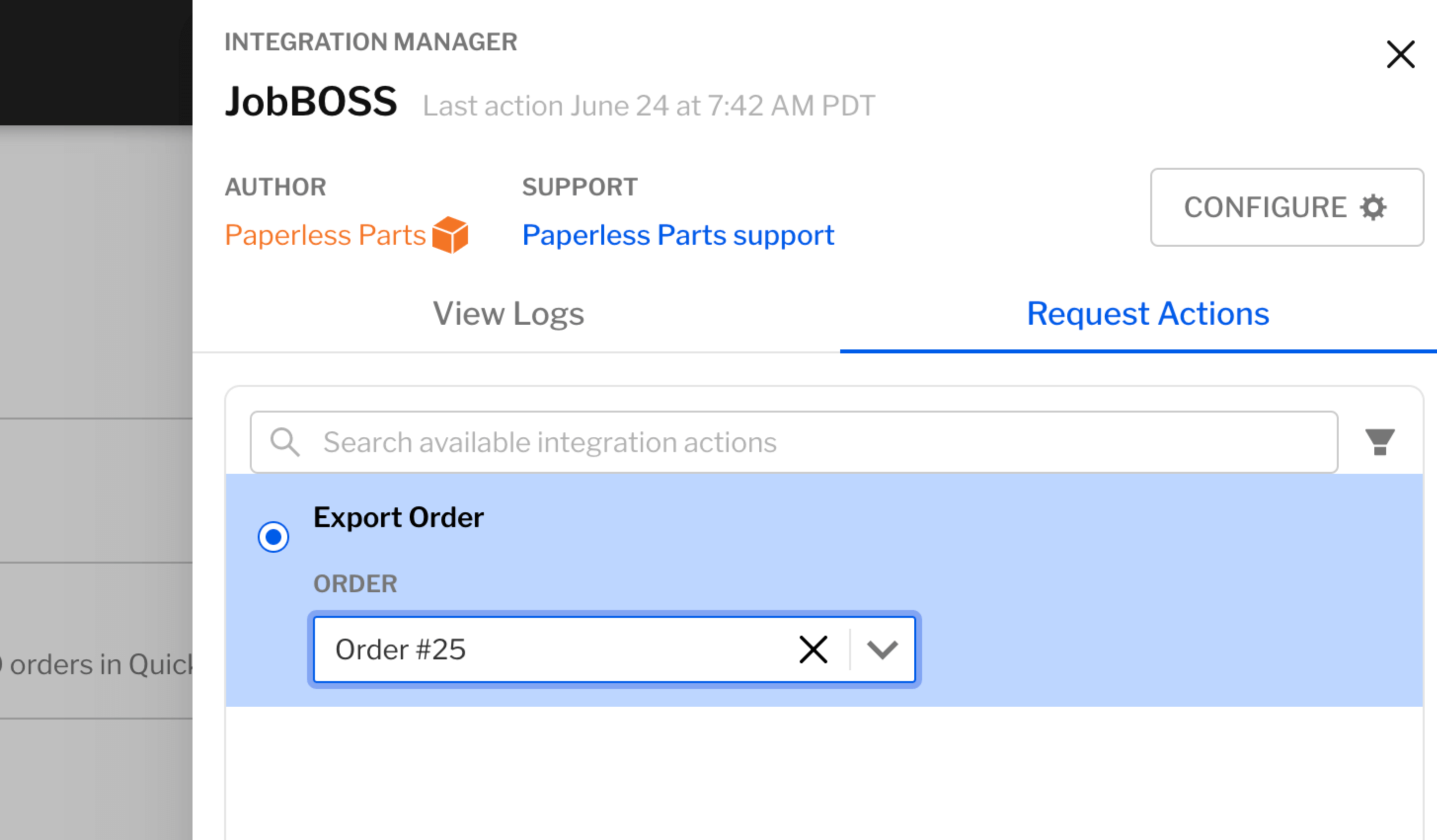 Integration Demo: JobBOSS x Paperless Parts