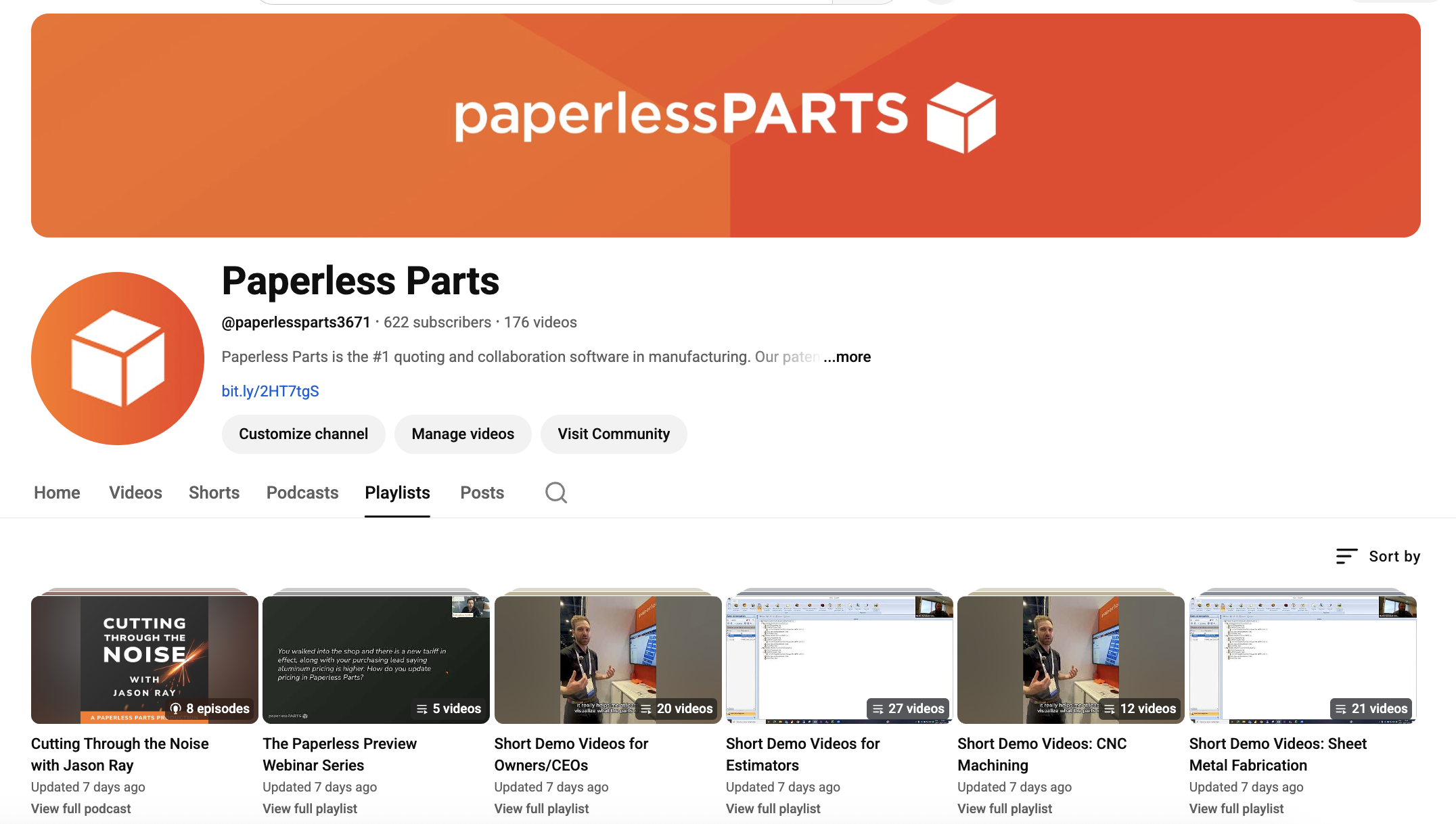 Paperless Parts Customer Demo Video Contest