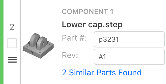 Search-ability improvements with Part # and Rev in Paperless Parts