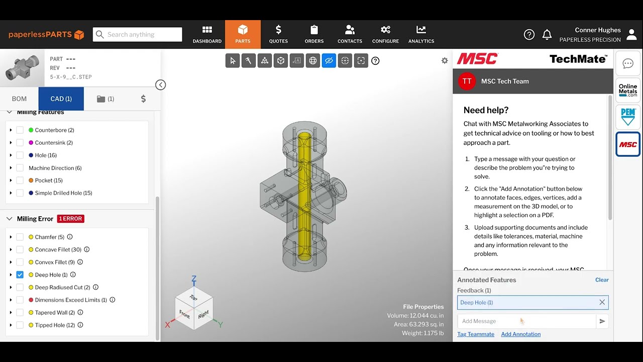 MSC&#8217;s TechMate™ App in the Paperless Viewer