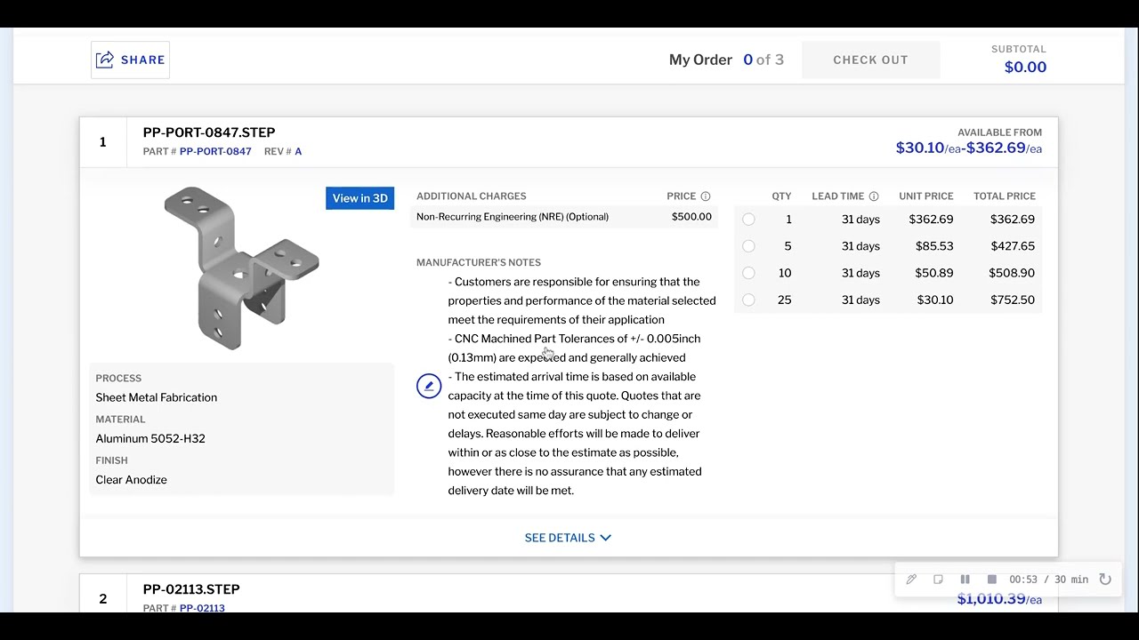 Reviewing &amp; Sending Quotes